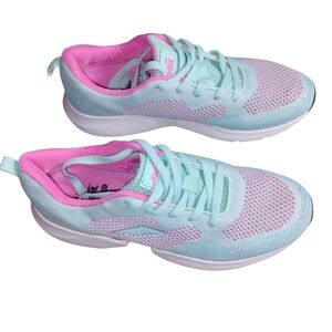 Athletic Works Women's Mint and Pink Sneakers